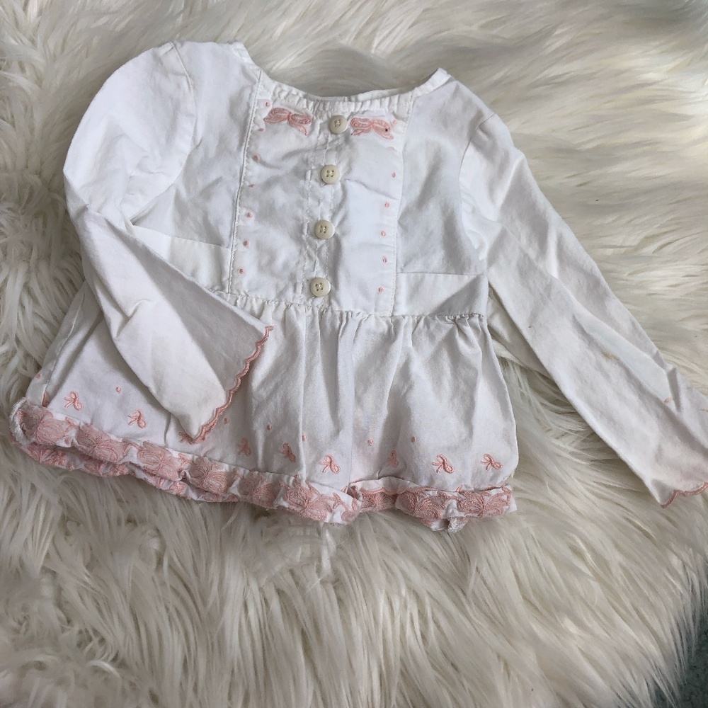 Janie and Jack top size 6-12 mo✨